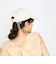 【Casselini】バックコードリボンキャップ