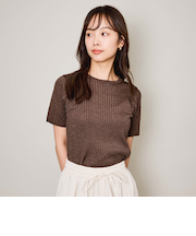 ブライトワイドリブニット≪手洗い可能≫