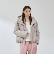 ワークフードピュアダウンジャケット