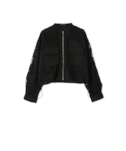 ボタニカルレースブルゾン≪手洗い可能≫