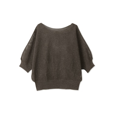 リネニースパークリングニットプルオーバー