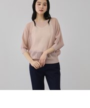 リネニースパークリングニットプルオーバー