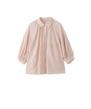 DELAVEサーキュラーコクーンブラウス