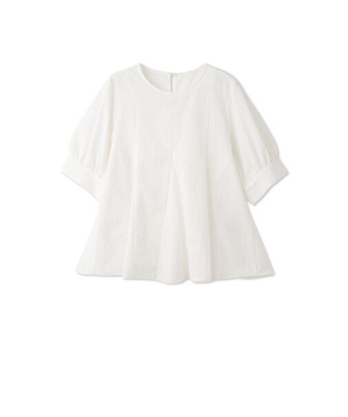 カラミタンブラーハーフスリーブブラウス