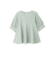 カラミタンブラーハーフスリーブブラウス