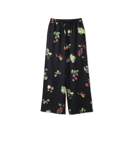 フルーツモチーフワイドパンツ