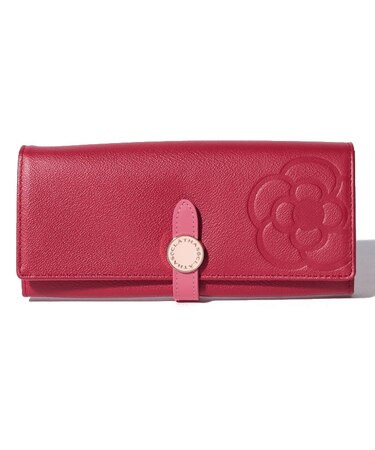 ブラン フラップ長財布 ホワイト