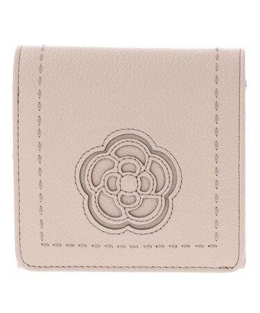 カイト 内BOX二つ折り財布 グレージュ