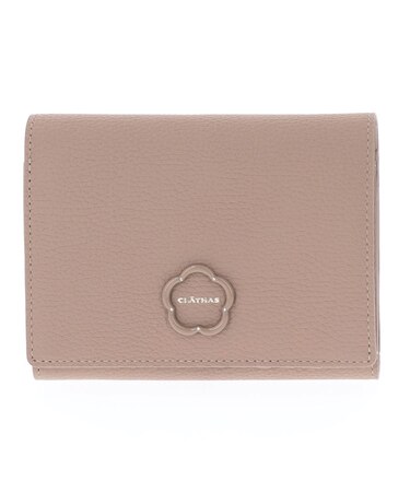 ブルトン 二つ折り財布 グレージュ