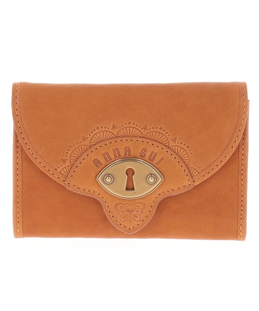 キーホール マルチケース キャメル