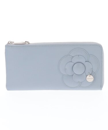 アマン Lファスナー薄マチ長財布