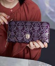 アナスイ ANNA SUI ルーミー ラウンドファスナー長財布