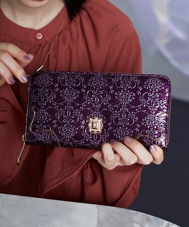 アナスイ ANNA SUI ルーミー ラウンドファスナー長財布