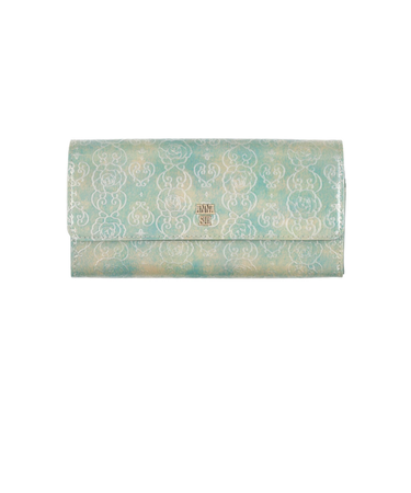 アナスイ ANNA SUI ローズハート フラップ長財布