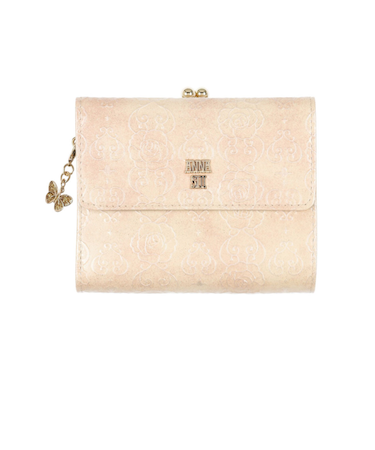 アナスイ ANNA SUI ローズハート 口金二つ折り財布