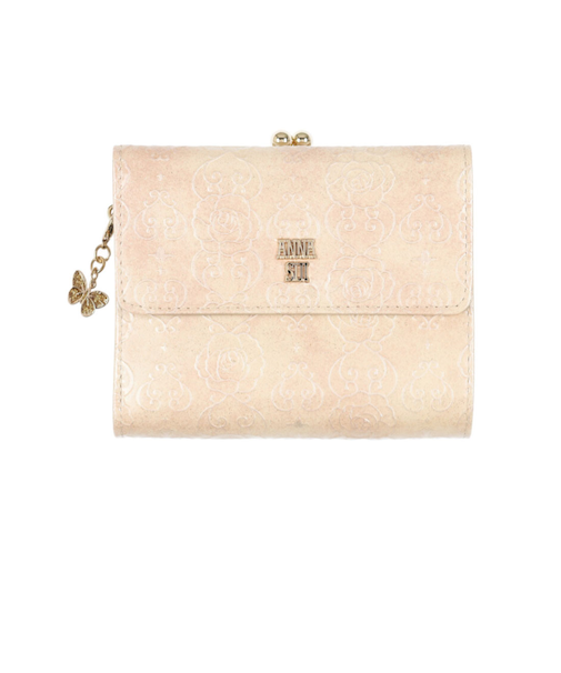 アナスイ ANNA SUI ローズハート 口金二つ折り財布