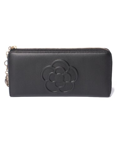 クレイサス CLATHAS ワッフル Lファスナー長財布