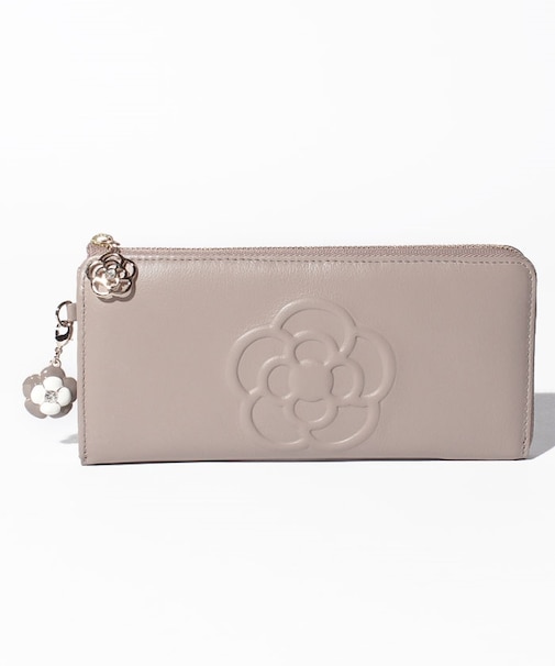 クレイサス CLATHAS ワッフル Lファスナー長財布