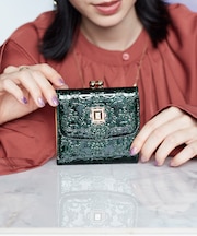 アナスイ ANNA SUI ルーミー 口金二つ折り財布