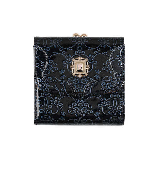 アナスイ ANNA SUI ルーミー 口金二つ折り財布