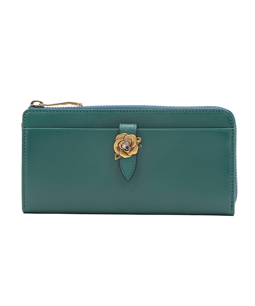 アナスイ ANNA SUI ブルボン Lファスナー長財布