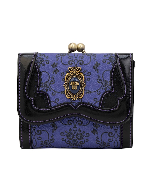 アナスイ ANNA SUI リーブル 口金二つ折り財布