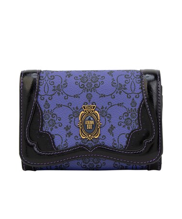 アナスイ ANNA SUI リーブル 内Lファスナー二つ折り財布