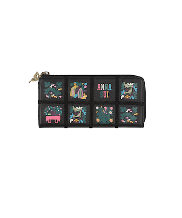アナスイ ANNA SUI ブルーム Lファスナー長財布
