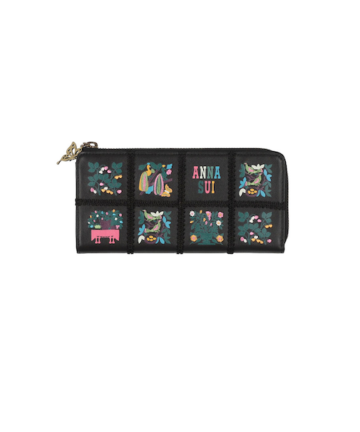 アナスイ ANNA SUI ブルーム Lファスナー長財布