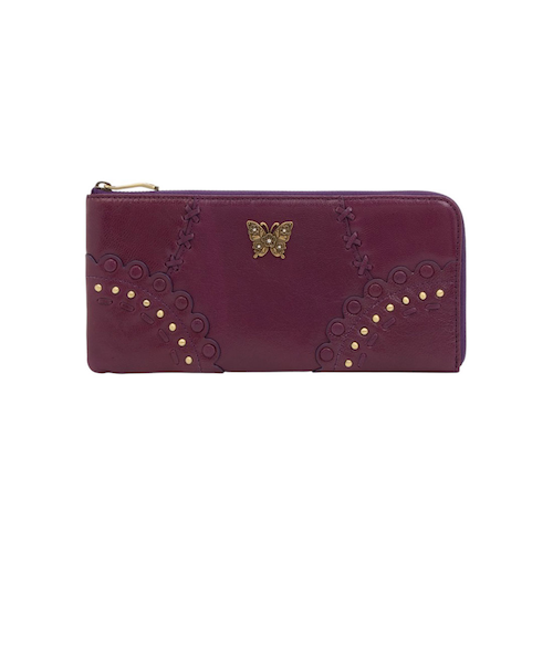 ANNA SUI アナスイ　長財布　送料無料 ANNA SUI 御財布 ANNA SUI (アナスイ) 長財布 ブラック