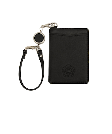 クレイサス CLATHAS ワッフル リール付きパスケース