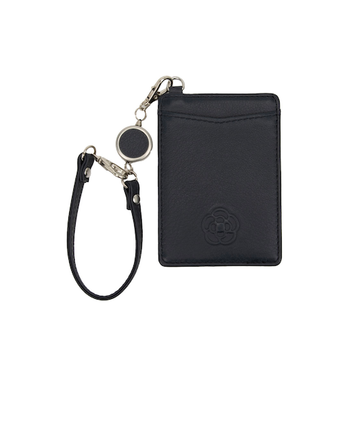 クレイサス CLATHAS ワッフル リール付きパスケース