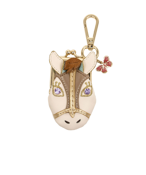 アナスイ ANNA SUI バタフライポニー ミニ口金チャーム