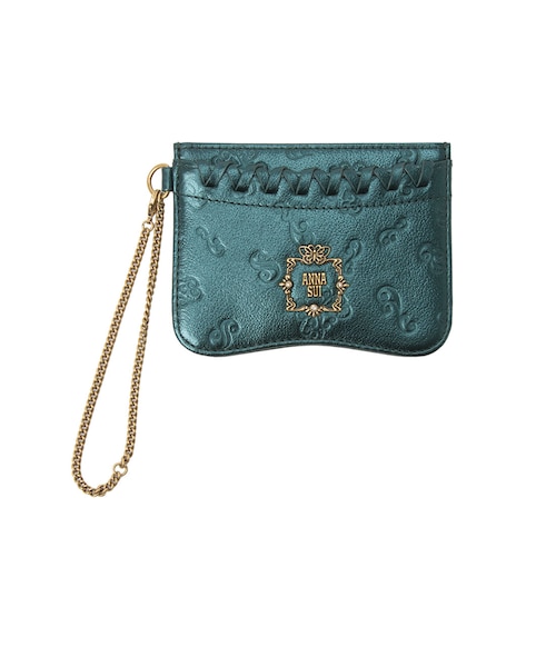 ANNA SUI 装飾付きパスケース アナスイ ANNA SUI リンダ パスケース｜モノニスタの通販｜&mall