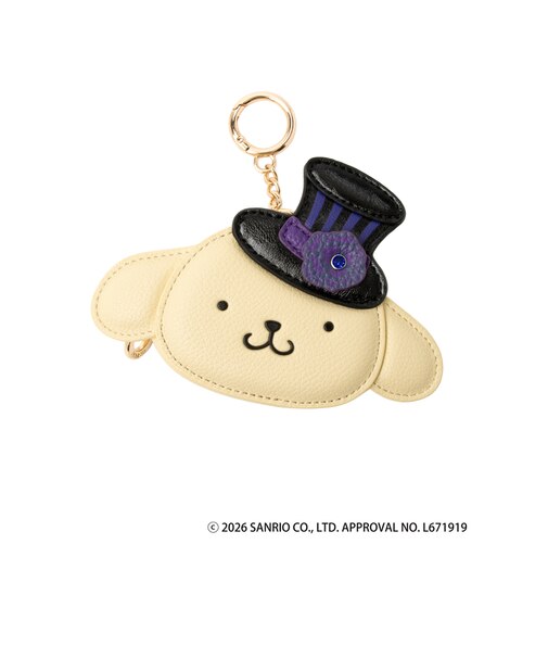 ANNA SUI× POMPOMPURIN 顔型ポーチチャーム