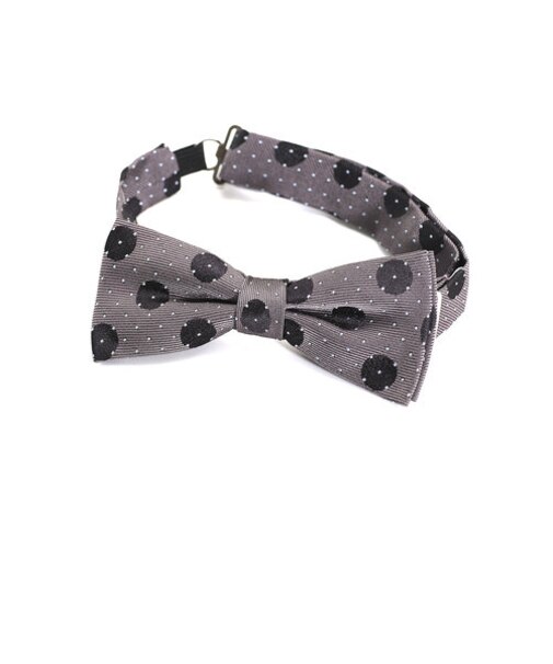 迷彩ジャガード柄ナレ蝶ネクタイ