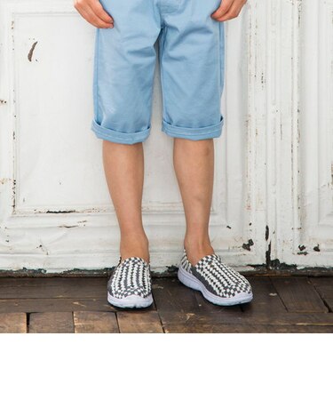 ゴムメッシュスニーカー