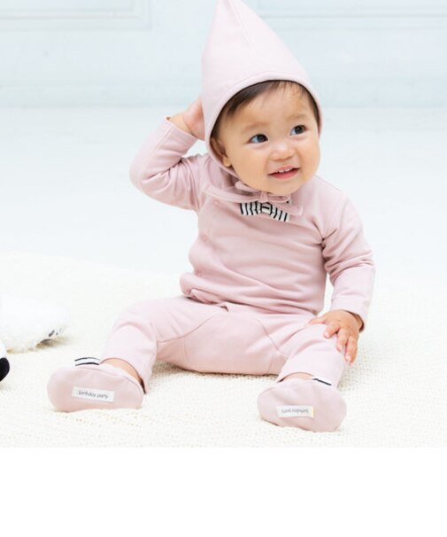 リボン付きカバーオール