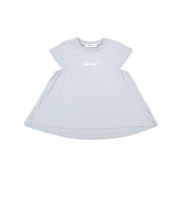 ワンポイント ロゴ チェリープリント キャップスリーブ Ａライン Ｔシャツ (80cm～130cm)