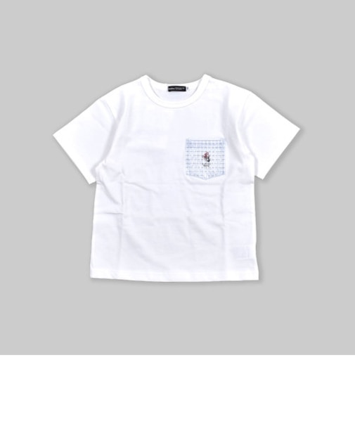 カブトムシ 虫かご ポケット 半袖 Tシャツ (90~140cm)