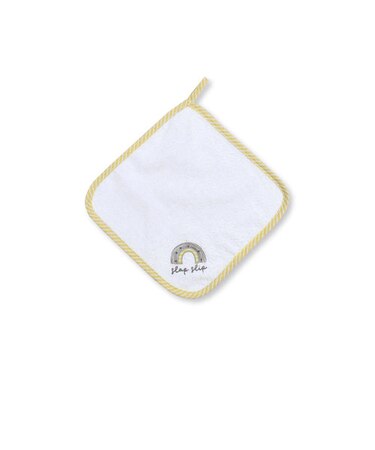 柄ナレ 刺繍 縁取り パイル ハンカチ