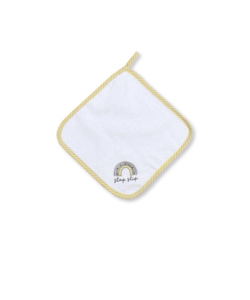 柄ナレ 刺繍 縁取り パイル ハンカチ