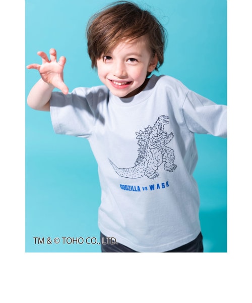 GODZILLA 】 ゴジラ VS ギドラ プリント 爪痕 Tシャツ（S～LL