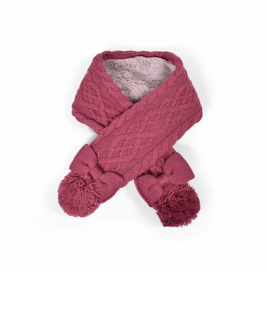 ケーブル 編み マフラー