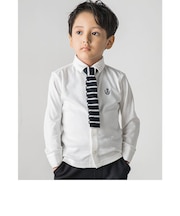 フォーマル ニット タイ 付き シャツ (90~130cm)