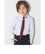 フォーマル エンブレム コットン オックス シャツ (110~160cm)