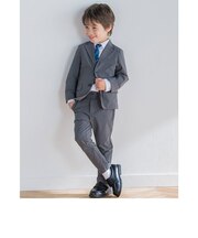 フォーマル ナイロン ストレッチ ジャケット パンツ セットアップ (110~130cm)