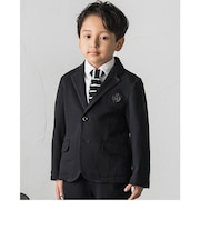 フォーマル ストレッチ ポンチ テーラード ジャケット (110~130cm)