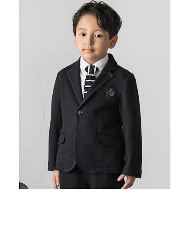 フォーマル ストレッチ ポンチ テーラード ジャケット (110~130cm)