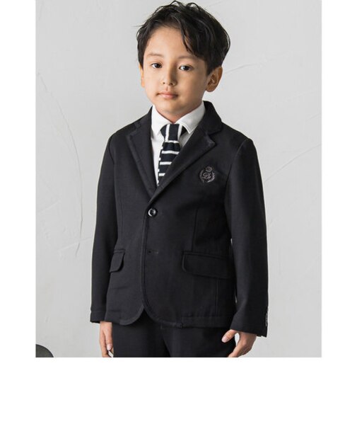 フォーマル ストレッチ ポンチ テーラード ジャケット (110~130cm)